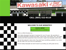 Tablet Screenshot of kawasakiofsimivalley.com
